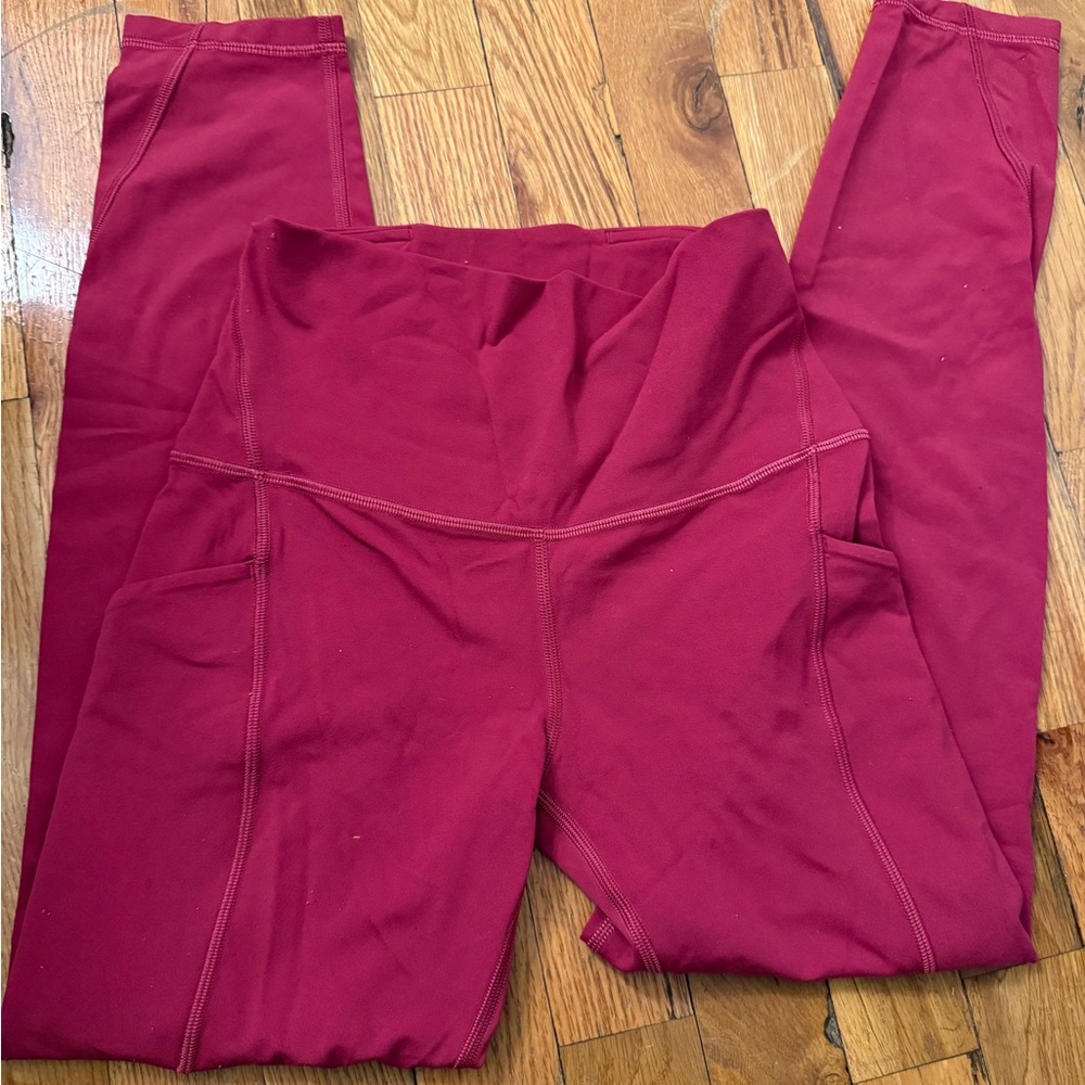 Pink lululemon Leggings